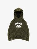 ATH DEPT. OLIVE RAGLAN HOODIE