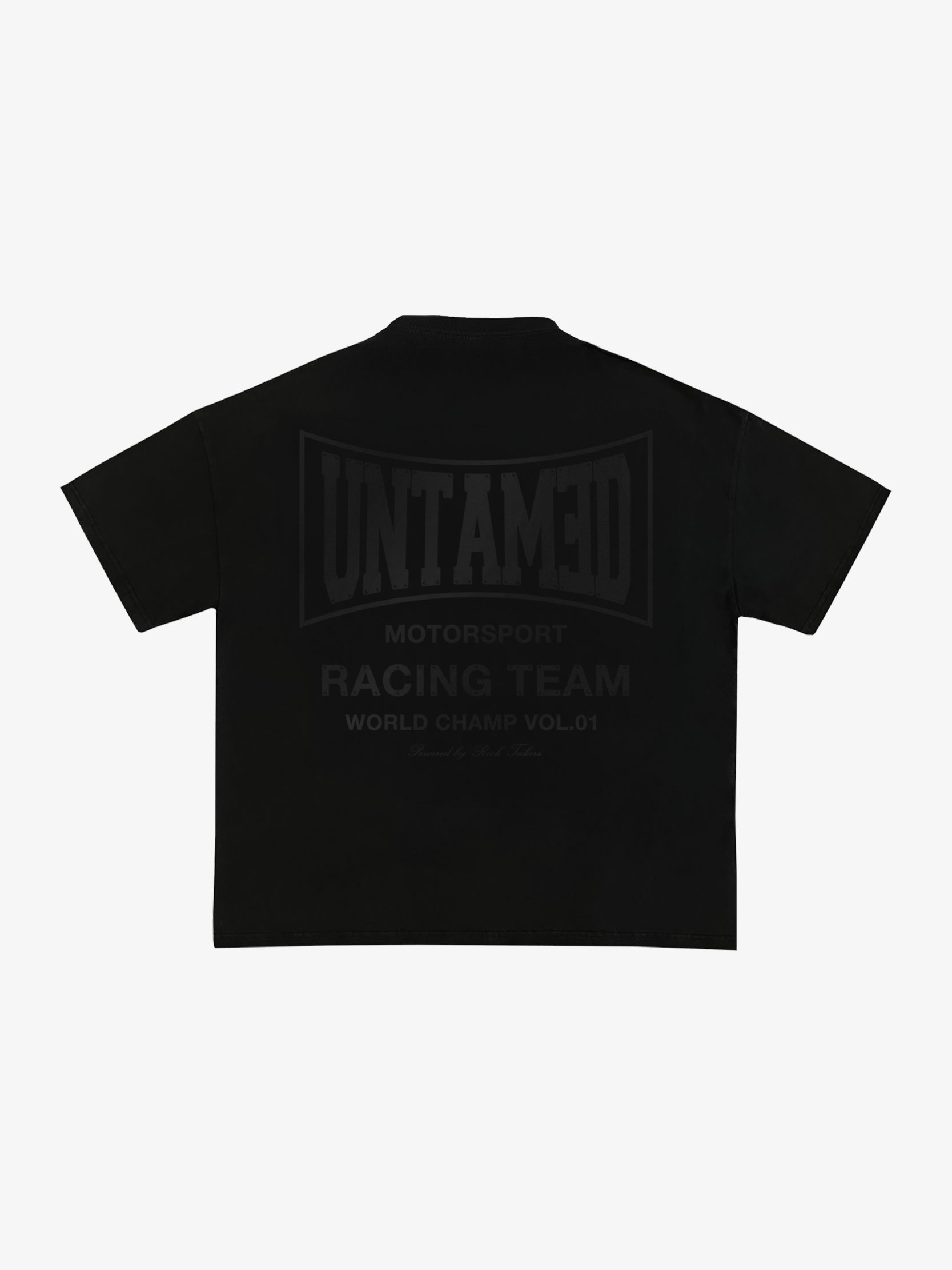 MOTORSPORT VOL.01 T-SHIRT [BLACKOUT]
