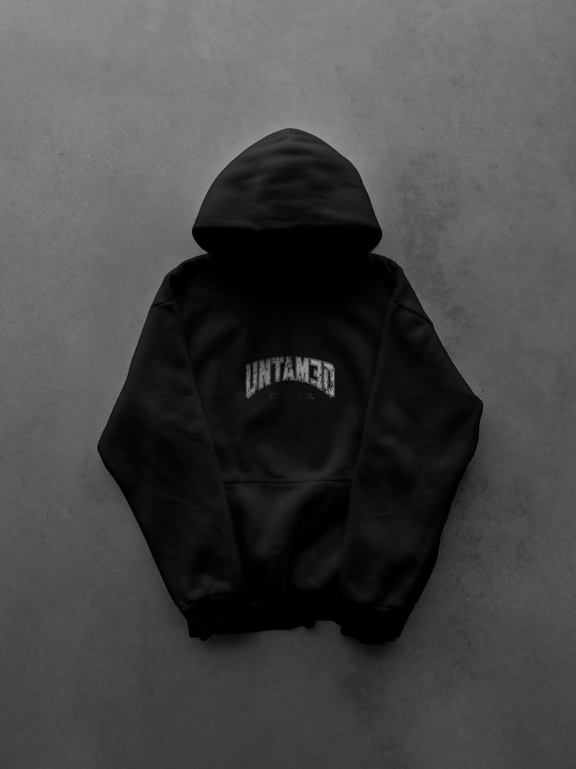BLACK ATHLETIC CLUB HOODIE