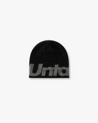BLK/GREY JACQUARD BEANIE