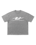 INITIAL T-SHIRT [HEATHER GREY]