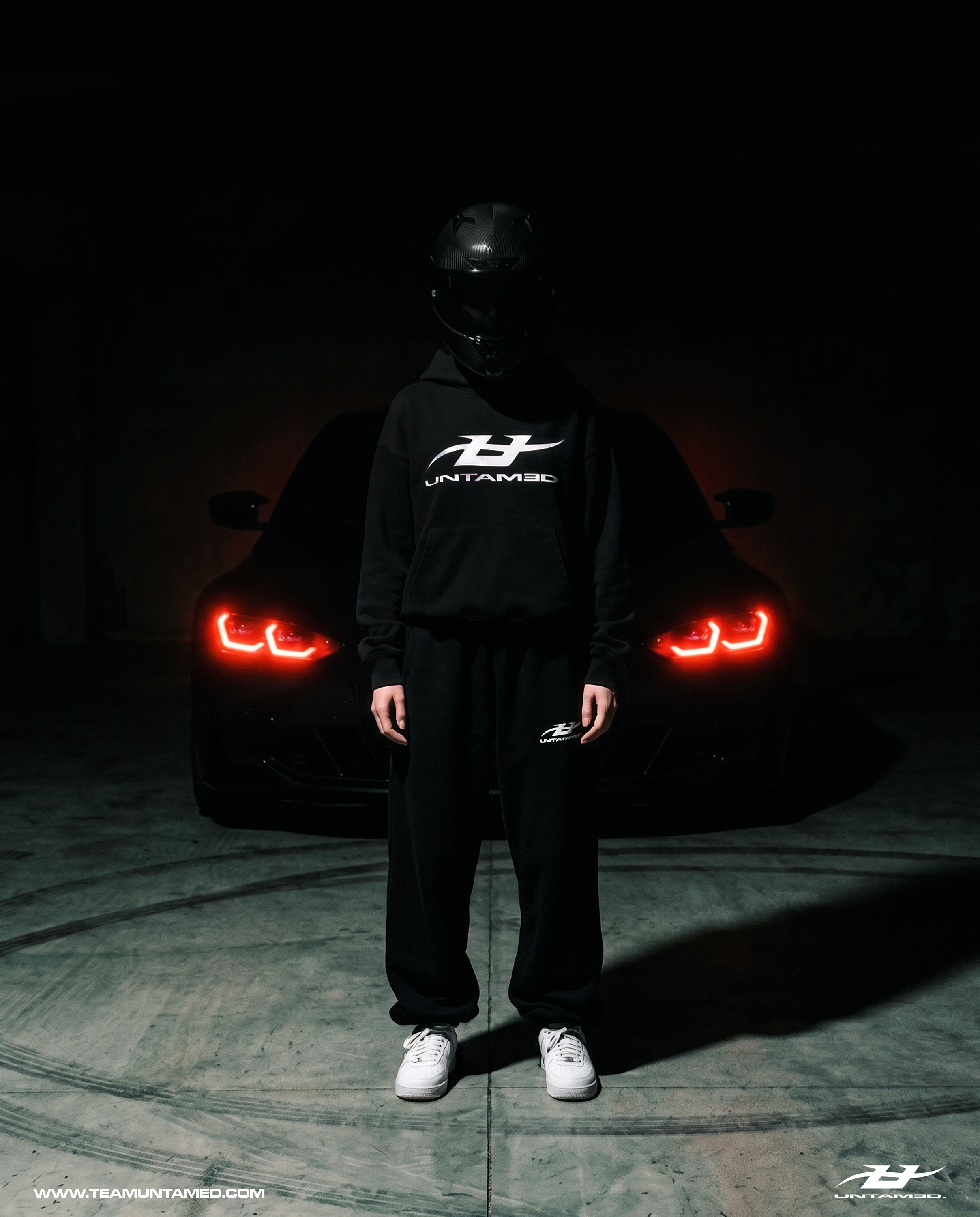 INITIAL HOODIE [BLACK]