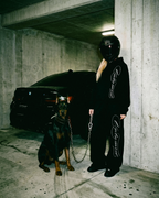 SCRIPT SWEATS [BLACK]