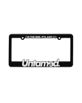 LICENSE PLATE FRAME [WHITE]