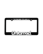 LICENSE PLATE FRAME [WHITE]