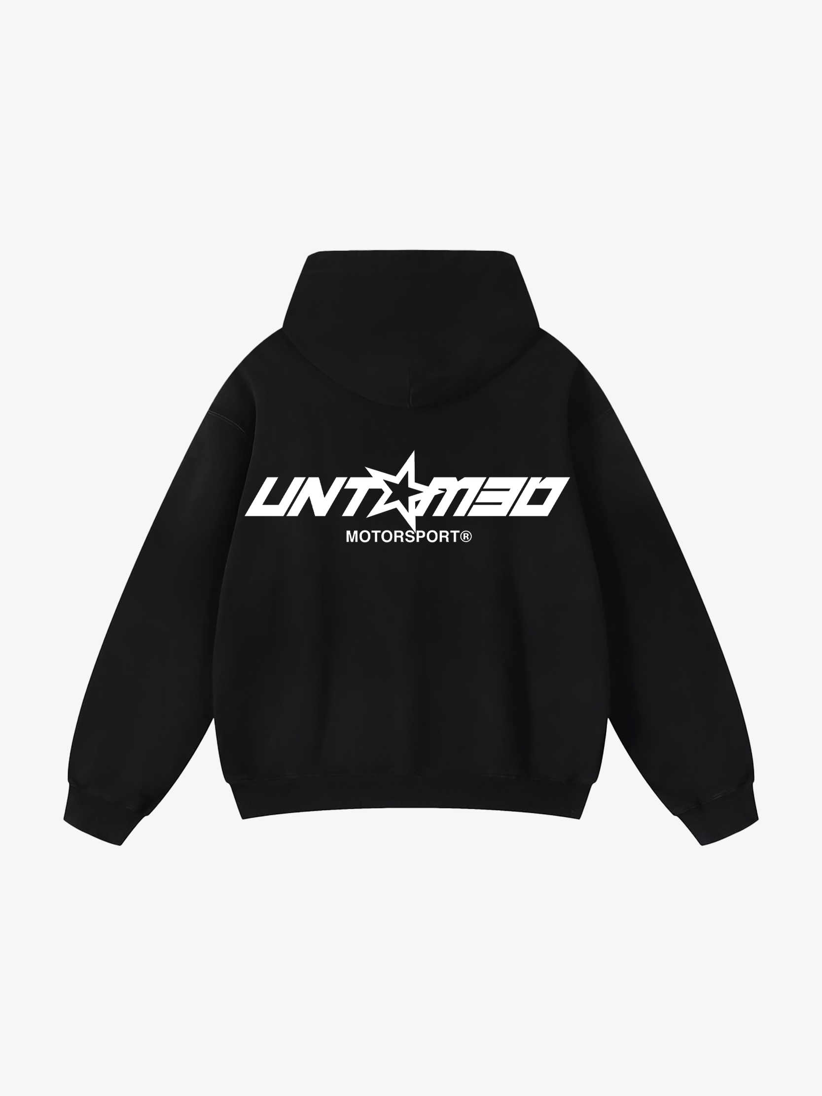 BLACK MOTORSPORT HOODIE