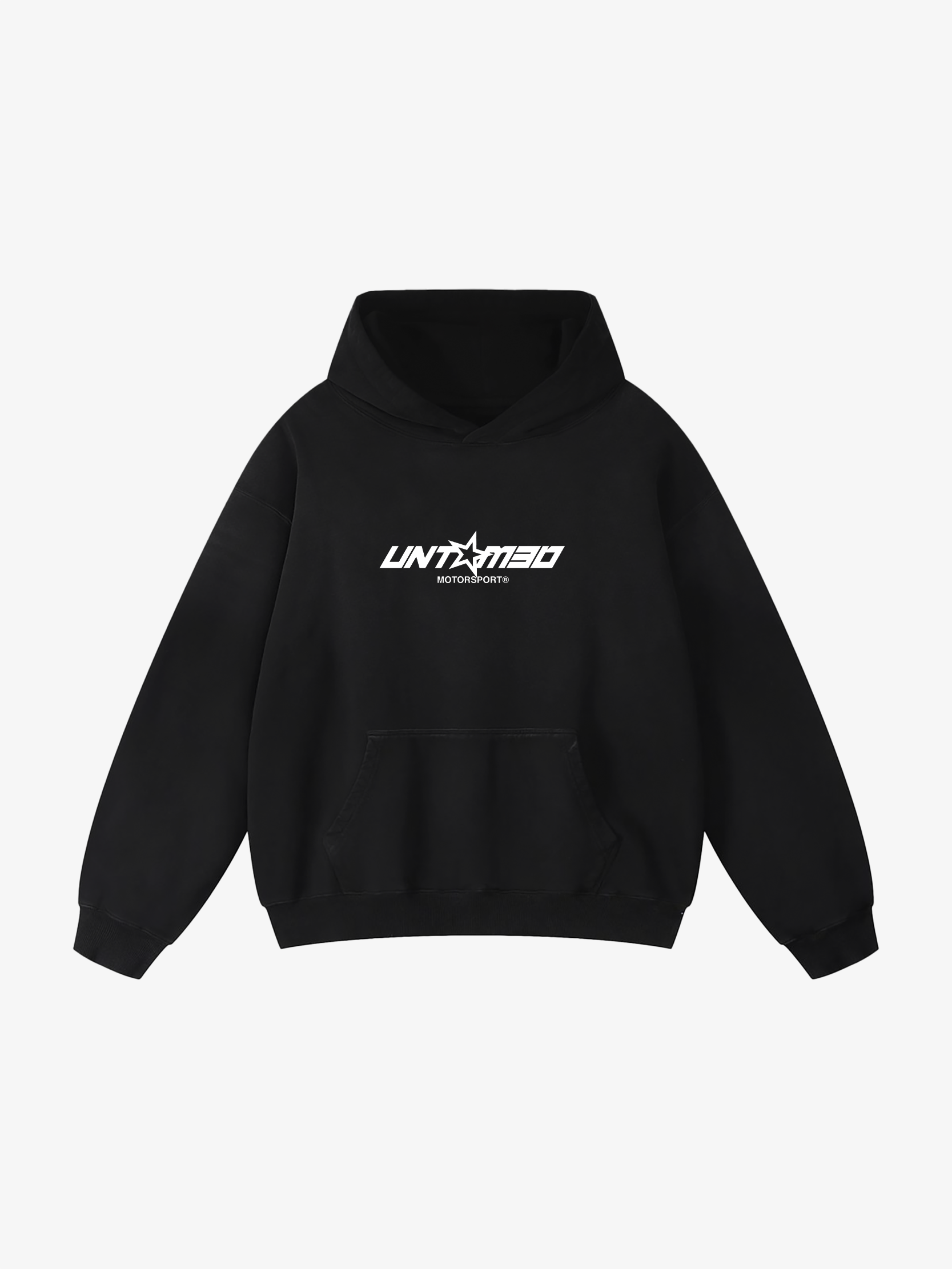 BLACK MOTORSPORT HOODIE