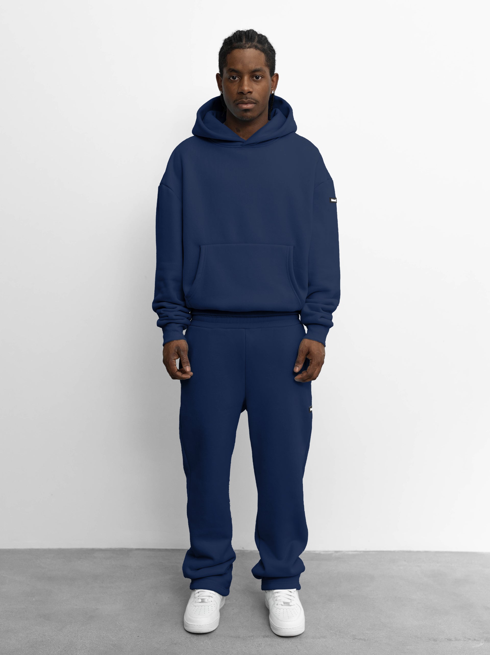 UNTAMED OPEN LEG JOGGER NAVY