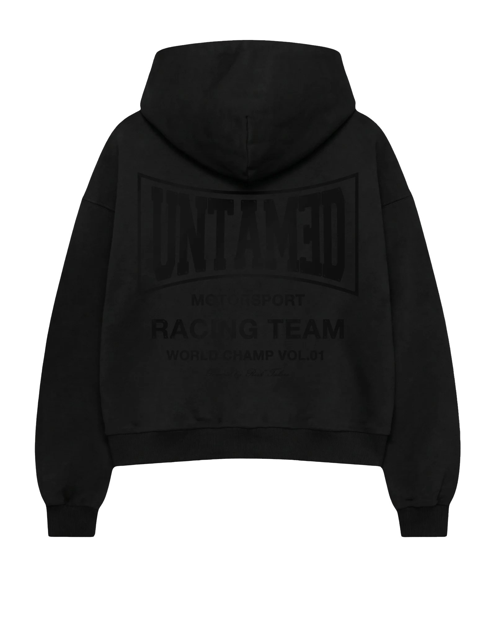 MOTORSPORT VOL.01 HOODIE [BLACKOUT]