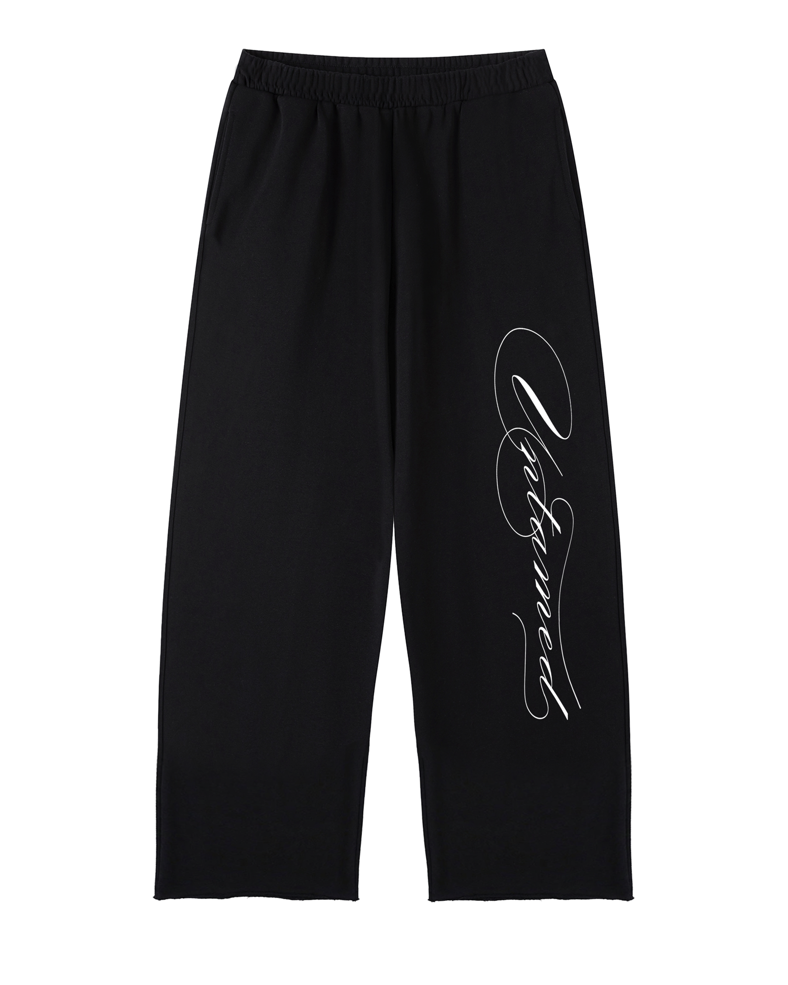 SCRIPT SWEATS [BLACK]