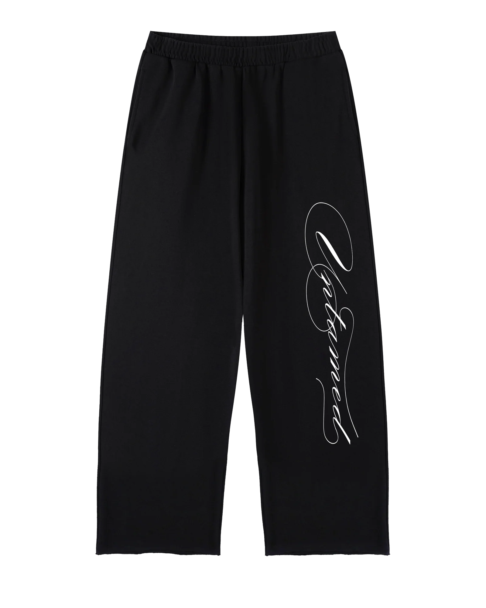 SCRIPT SWEATS [BLACK]