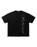 SCRIPT T-SHIRT [BLACK]