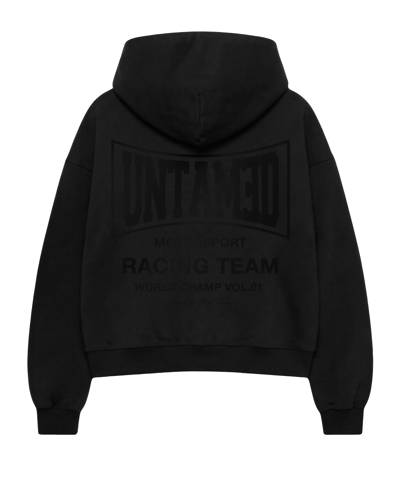 MOTORSPORT VOL.01 HOODIE [BLACKOUT]
