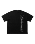 SCRIPT T-SHIRT [BLACK]
