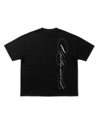 SCRIPT T-SHIRT [BLACK]